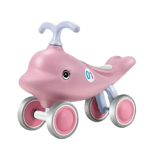 ride on dolphin pink 1