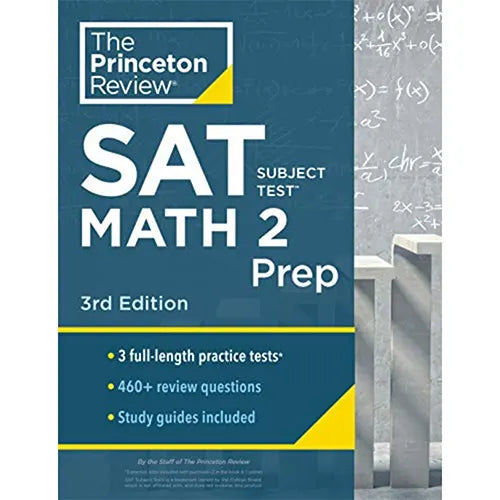 SAT Math 2 Prep Book 3rd Edition Study Guide