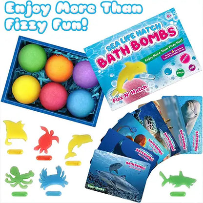 sea life sponge bath bombs 2