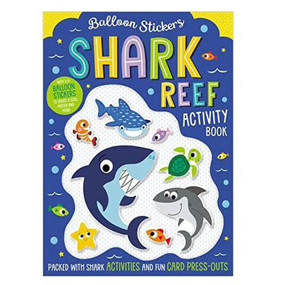 shark reef activity book balloon stickers 1