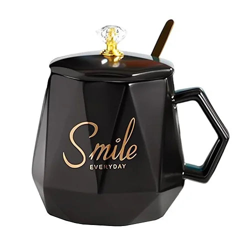 smile premium mug with spoon and lid 3 1