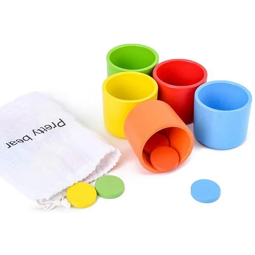 sorting montessori cups 1