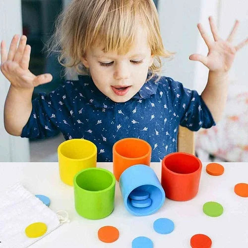 sorting montessori cups 2