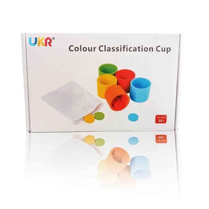 sorting montessori cups 9