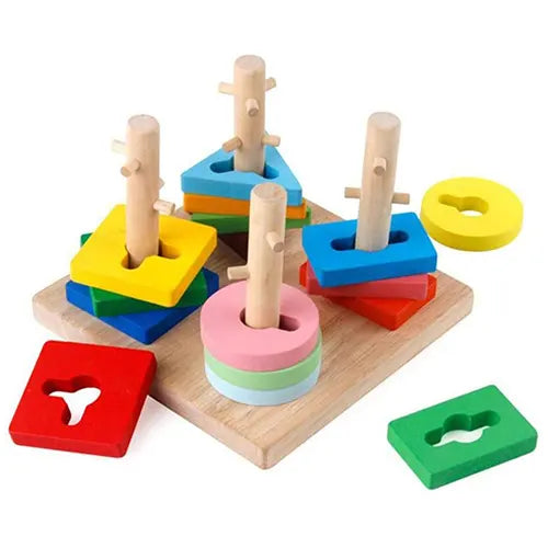 square puzzle stacking shapes 1