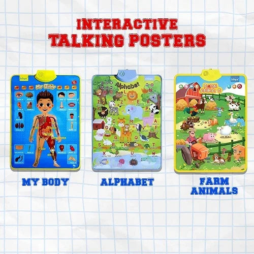 talking poster pack of 3 set a 3