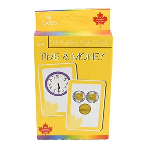 time and money skill building flash cards 1