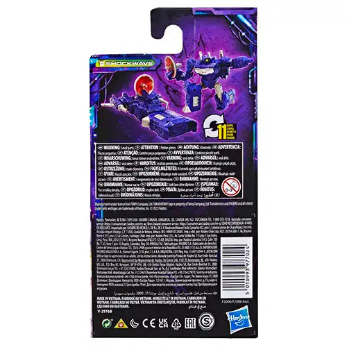 transformers generations legacy ev core shockwave 5