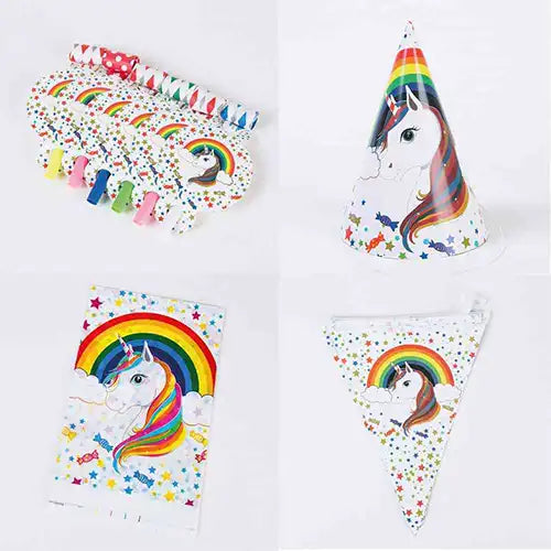 unicorn party set 6