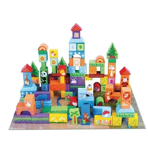 Creative Blocks Animals Building Blocks UAE – Creative Play for Kids – Bembiland