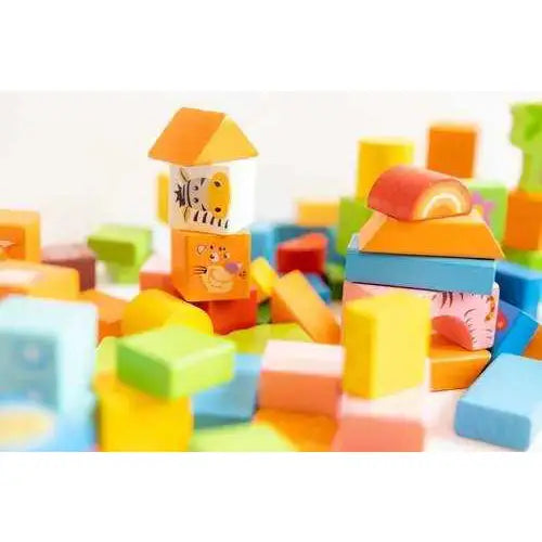 wooden blocks animals 4