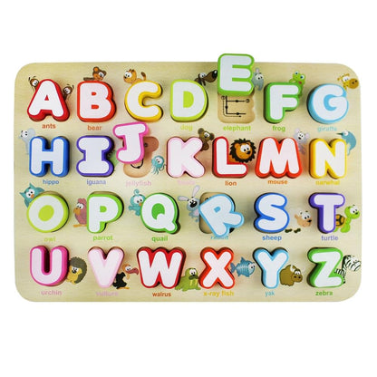 Alphabet Puzzle Wooden Letters Abc